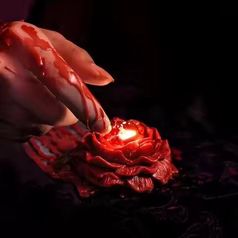 1 piece of 90g/3.17oz peony shaped low-temperature aromatherapy candle is perfect for couples to pla