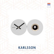 荷蘭Karlsson, Duo Cuckoo matt white 白色布谷鳥掛鐘 (整點報時