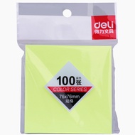 Deli 7156 Sticky Notes Label Stickers Sticky Note Paper Color Instant Stickers 76 * 76Mm Office Stic