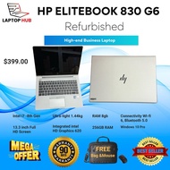 HP ELITE 830 G6 8GB RAM 256GB SSD Win 11 Pro-(REFURBISHED)