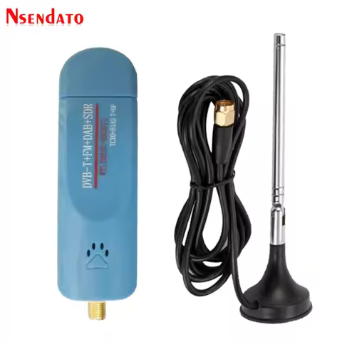 Digital USB 2.0 RTL SDR Smart DVB-T TV Stick SDR+DVB-T+DAB+FM RTL2832U R860 500KHz-1.7GHz SDR TV Tun