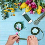 REDD 22 Gauge Dark Green Floral Stem Wire Handmade Bouquet Stem Crafting DIY Tool