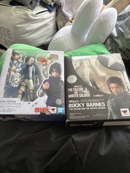 SHFiguarts Naruto Sasuke Uchiha & Bucky Barnes Action Figures