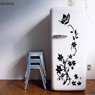 Goshop Butterfly Refrigerator Stier Home Decoration Kitchen Mural DIY Wall Stiers op