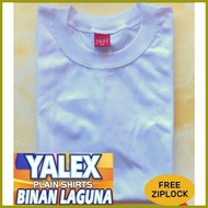 ∢ ➾ ✷ White - Yalex Plain Tshirt Round Neck Gold Label