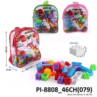 46pcs backpack blocks