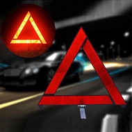 1PCS Reflective Warning Sign Foldable Triangle Car Hazard Breakdown Car Emergency Breakdown Warning 