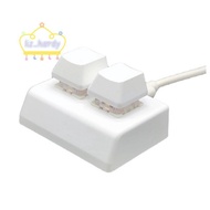 2 Keys Macro Programming Keyboard RGB Mini Keyboard Gaming Drawing Red Switch Custom Keyboard OSU Ga