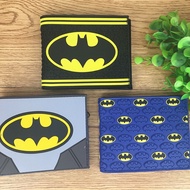 DC BATMAN MEN WALLET KIDS WALLET WITH ZIPPER COIN POCKET