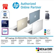 HP LAPTOP 15-FD2115TU / FD2116TU / FD2117TU (Ultra 5-225U/16GB/512GB SSD/OPI24/2 Years Warranty)