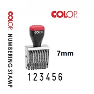 COLOP Numbering Stamp 7mm - 6 Digits (07006)