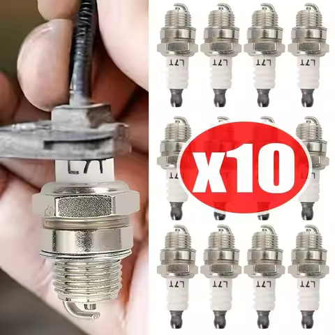 L7TC Spark Plug Neutral Flame 2 Stroke Engine Ignition Replacement Parts for Mower Brush Cutter Chai