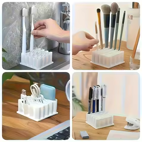 1 PCS Ointment Storage Box Ointment Desktop Storage Device 32 Compartments Storage Durable Sturdy Sp