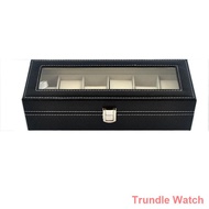 stainless watch ┇▩Aluminium / PU Leather Watch Case Box 6 10 12 20 24 Slot