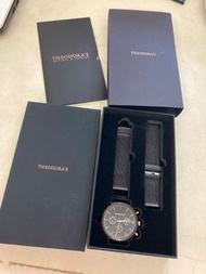 Theodora’s 手錶 三眼 金屬 腕錶