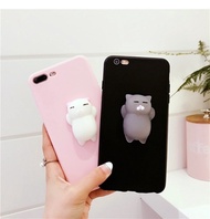 Cute 3D Silicone Cat Squishy TPU Case Cover for  Iphone55sse 66s 66s Plus 7 7plus