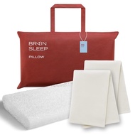 [BRAIN SLEEP] Brain Sleep Pillow (9 Gradation) Standard & Low Pillow Covers ×2 Set