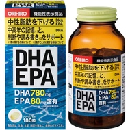 ORIHIRO DHA・EPA 180 Capsules【Direct from Japan】