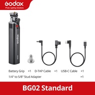 Godox BG02อุปกรณ์ยึดแบตเตอรี95Wh ที่ใส่แบตเตอรี่สำหรับ ML100Bi/R AD200PRO AD300PRO