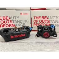 ORIGINAL BREMBO M3/K50 (4Pot) + P34 (2Pot) Brembo Brake Caliper Matt Black Red Logo Original Paint F