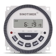 TM619H Time Control Switch 7 Days Programmable Loop Timing Intelligent Time Controller Replaceable B