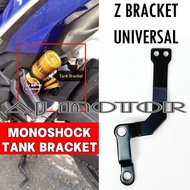 UNIVERSAL [ Z BRACKET ] FOR GAS TANK MONOSHOCK MONO Y15ZR Y16ZR LC135 RS150 RSX150 RACING BOY RCB YS
