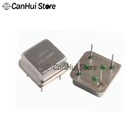 5PCS Square Active Crystal Oscillator DIP-4PIN 4MHZ/4.9152/6MHZ/8MHZ/10MHZ/11.0592MHZ/12MHZ/20MHZ/22