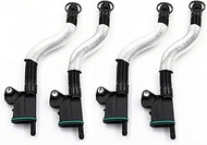4 Pcs, for Seat, Leon Oil Water Separator Vent Hose Exhaust Pipe, for Jetta, for Passat, B6 B7, for 