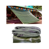 ตะกร้าที่ 11 ผ้าใบผ้าร่มเคลือบเงากันน้ำคลุมรถบรรทุก 6 ล้อ 10 ล้อขนาด 6x96x86x75x85x75x65x55.5x95.5x8