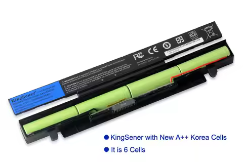 KingSener Laptop Battery For Asus A41-X550A X550C X452E X450L X550 A450 A550 F450 R409 R510 X450 F55
