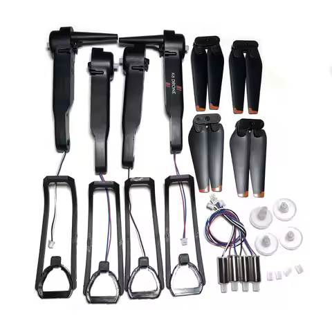 K6 MAX Mini RC Drone Quadcopter Arm Engines Motor Props Propellers Blades Gear Guard Spare Parts kit