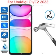 Case for umidigi c1 max c2 2022 cover tempered glass on umidigic1 umidigic2 C 1 2 1c 2c c1max protec