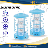 Sunsonic Perangkap Nyamuk Elektrik Lentera Lampu Sinar Ultra Violet NMT-01 Free Kuas