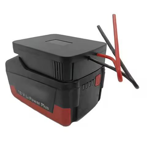 Battery Adapter For Metabo 18V Li-ion Battery Power Mount Connector DIY Adapter Dock Holder For Powe