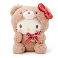 SANRIO - Hello Kitty 日版 熊仔 造型 毛絨 毛公仔 布偶 玩偶 kitty 凱蒂貓 KT 吉蒂貓 2021 絕版 (熊仔變裝系列)