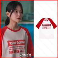 DC2 Friendly Rivalry Chung Su bin American retro new trend short sleeved T-shirt