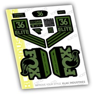 Decal Fork FOX 36 Elite Performance 2018 Klaten Decal Bike