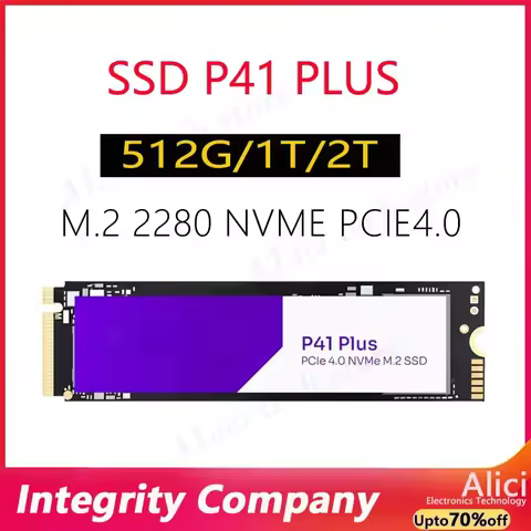 Original FOr Solidigm P41plus 1TB, 2TB 512G solid-state drive, M.2 interface, PCIe4.0 2280 desktop l