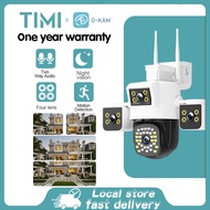 TIMI CCTV 4 lens 4 screen CCTV 16MP 4K WIFI wireless connection outdoor waterproof safety o-kam