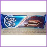✉ ◺ ◧ ORIGINAL LUDWIG'S CHOCO FUN COOKIES AND CREAM, PEANUT CARAMEL AND CHOCO BISCUIT [IMPORTED CHO