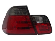 ชุดไฟท้าย LED เข้ากันได้กับ4Dr E46 BMW 3ชุด2001 2002 2003 2004ไดรเวอร์และไฟท้ายด้านข้างผู้โดยสาร318