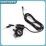 SWEETHOME 12V/24V/36V/48V/60V/72V Throttle Ebike With Battery Power Display Thumb Grips SWEETHOME