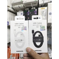 (SEAL MADE IN VIETNAM) Samsung Type C To C Data Cable 100CM Fast Charging 5A 60W A25 A33 A55 A56 Opp