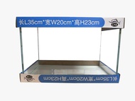 Crystal Clear Glass Fish Tank Aquarium Aquascape Kaca 60cm / 50cm / 40cm / 35cm / 30cm