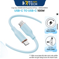 ANKER 643 Powerline III Flow USB-C to USB-C Charging Cable 100W Length 0.9m/1.8m - A8552/A8553