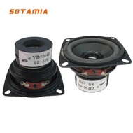 SOTAMIA 2Pcs 2 Inch Portable Audio Speaker 4 8 Ohm 10W Mini Full Range Loudspeaker DIY Multimedia Music Speaker Home Theater