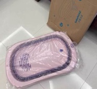 Baby Bathtub / Newborn Foldable Bathtub / 嬰兒浴盆嬰兒折疊浴盆新生兒寶寶可坐可躺家用大號洗澡桶兒童用品