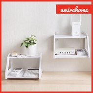 Desktop storage wall shelf Wall shelf vintage shelf WIFI shelf Wall hanging shelf Minimalist shelf