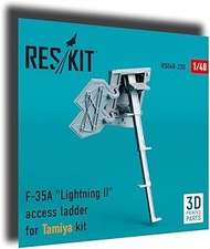 Reskit RSU48-0230 1/48 F-35A "Lightning II" access ladder for Tamiya kit 3D Printing