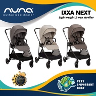 [𝟭𝟬% 𝗖𝗔𝗦𝗛𝗕𝗔𝗖𝗞 + 𝗙𝗥𝗘𝗘 𝗦𝗛𝗜𝗣𝗣𝗜𝗡𝗚 𝗪𝗠] Nuna IXXA Next Lightweight Stroller | Newborn - 22kg